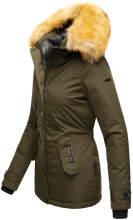 Navahoo Laura ladies winter jacket with faux fur  Größe M - Gr. 38