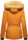 Navahoo Laura warme Damen Winterjacke mit Kapuze Cinnamon-Gr.M