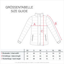 Marikoo Lotus warme Damen Winterjacke gesteppt mit Kunstfell Taupe Gr&ouml;&szlig;e XXL - Gr. 44