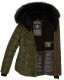 Marikoo Ladies Winterjacket Lotusblüte Olive Größe S - Gr. 36