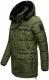 Navahoo Luaan Herren Winterjacke mit Kapuze Olive-Gr.S