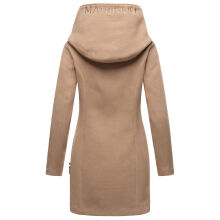 Marikoo Maikoo Damen Trenchcoat Wintermantel Taupe Grey Größe L - Gr. 40