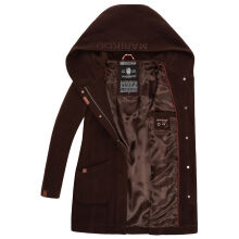 Marikoo Maikoo Damen Trenchcoat Wintermantel Choco Größe XS - Gr. 34