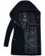 Marikoo Maikoo Damen Trenchcoat Wintermantel Dark Navy Größe M - Gr. 38
