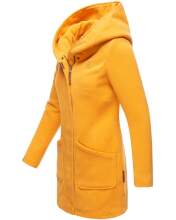 Marikoo Maikoo Damen Trenchcoat Wintermantel Gelb Größe XS - Gr. 34