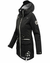 Marikoo Ulissaa Damen Softshell Jacke Schwarz-Gr.XS