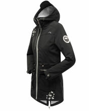 Marikoo Ulissaa Damen Softshell Jacke Schwarz-Gr.XS