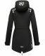 Marikoo Ulissaa Damen Softshell Jacke Schwarz-Gr.XS