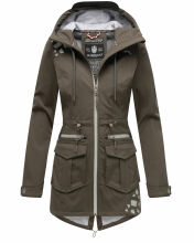 Marikoo Ulissaa Damen Softshell Jacke Anthrazit-Gr.XS