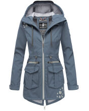 Marikoo Ulissaa Damen Softshell Jacke Dusty-Blue-Gr.XS