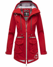 Marikoo Ulissaa Damen Softshell Jacke Rot-Gr.XS