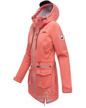 Marikoo Ulissaa Damen Softshell Jacke Rose-Coral-Gr.XXL