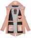 Marikoo Ulissaa Damen Softshell Jacke Rosa-Gr.XS