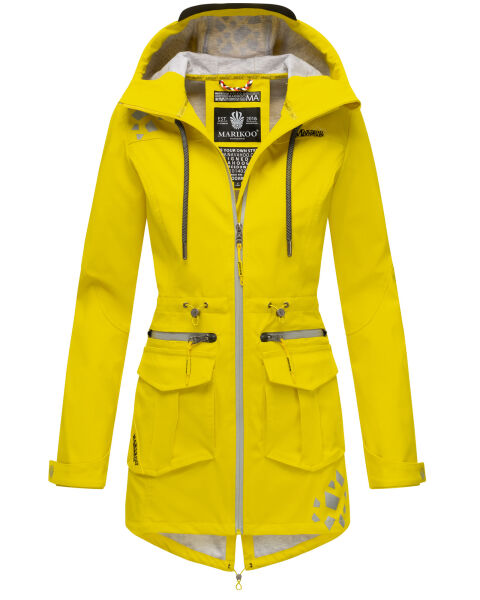 Marikoo Ulissaa Damen Softshell Jacke Gelb-Gr.XS