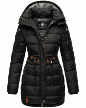 Navahoo Daliee Damen Winter Steppjacke B876 Schwarz...