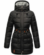 Navahoo Daliee Damen Winter Steppjacke B876 Schwarz Größe XS - Gr. 34