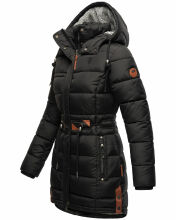 Navahoo Daliee Damen Winter Steppjacke B876 Schwarz Größe XS - Gr. 34