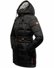 Navahoo Daliee Damen Winter Steppjacke B876 Schwarz Größe XS - Gr. 34