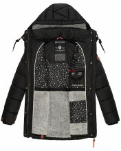 Navahoo Daliee Damen Winter Steppjacke B876 Schwarz Größe XS - Gr. 34