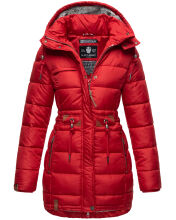 Navahoo Daliee Damen Winter Steppjacke B876 Rot Größe XS - Gr. 34