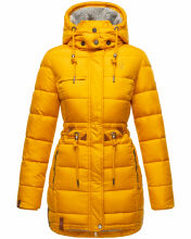 Navahoo Daliee Damen Winter Steppjacke B876 Gelb Größe XS - Gr. 34