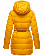 Navahoo Daliee Damen Winter Steppjacke B876 Gelb Größe XS - Gr. 34