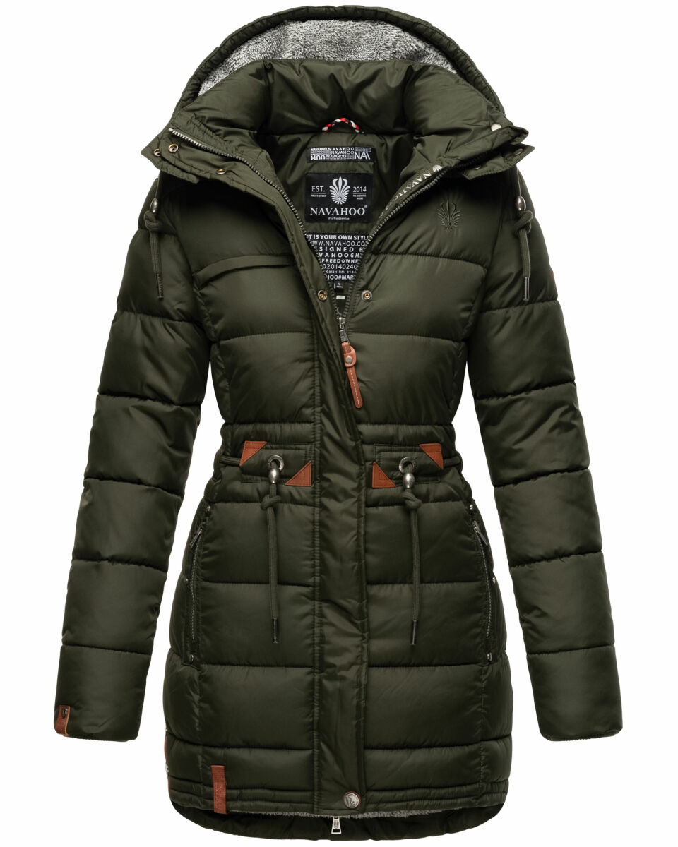 Damen Winter Steppjacke Xs NAVAHOO Winter Steppjacke Mit Hohem