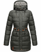 Navahoo Daliee Damen Winter Steppjacke B876 Anthrazit Größe XS - Gr. 34