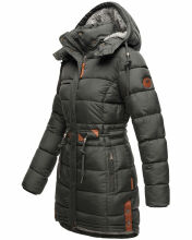 Navahoo Daliee Damen Winter Steppjacke B876 Anthrazit Größe XS - Gr. 34