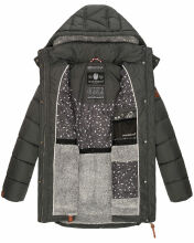 Navahoo Daliee Damen Winter Steppjacke B876 Anthrazit Größe XS - Gr. 34