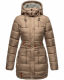 Navahoo Daliee Damen Winter Steppjacke B876 Taupe Größe XL - Gr. 42