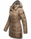 Navahoo Daliee Damen Winter Steppjacke B876 Taupe Größe XL - Gr. 42