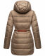 Navahoo Daliee Damen Winter Steppjacke B876 Taupe Größe XL - Gr. 42