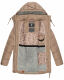 Navahoo Daliee Damen Winter Steppjacke B876 Taupe Größe XL - Gr. 42
