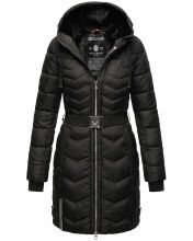 Navahoo Alpenveilchen Damen Winter Steppjacke B877 Schwarz Größe XS - Gr. 34