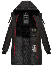 Navahoo Alpenveilchen Damen Winter Steppjacke B877 Schwarz Größe XS - Gr. 34