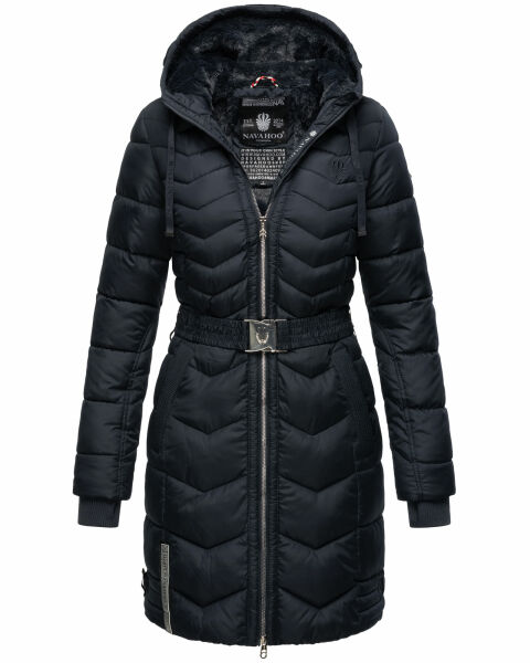 Navahoo Alpenveilchen Damen Winter Steppjacke B877 Navy Größe XS - Gr. 34