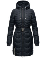 Navahoo Alpenveilchen Damen Winter Steppjacke B877 Navy Größe XS - Gr. 34