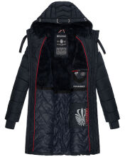 Navahoo Alpenveilchen Damen Winter Steppjacke B877 Navy Größe XS - Gr. 34
