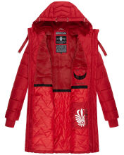Navahoo Alpenveilchen Damen Winter Steppjacke B877 Rot Größe XS - Gr. 34
