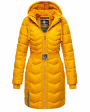 Navahoo Alpenveilchen Damen Winter Steppjacke B877 Gelb Größe XS - Gr. 34
