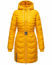 Navahoo Alpenveilchen Damen Winter Steppjacke B877 Gelb Größe XS - Gr. 34
