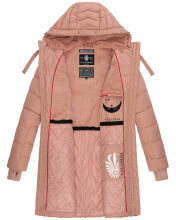 Navahoo Alpenveilchen Damen Winter Steppjacke B877 Rosa Gr&ouml;&szlig;e S - Gr. 36