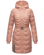 Navahoo Alpenveilchen Damen Winter Steppjacke B877 Rosa Gr&ouml;&szlig;e L - Gr. 40