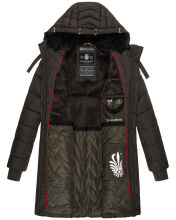 Navahoo Alpenveilchen Damen Winter Steppjacke B877 Anthrazit Größe XS - Gr. 34