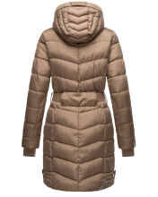 Navahoo Alpenveilchen Damen Winter Steppjacke B877 Taupe Gr&ouml;&szlig;e S - Gr. 36