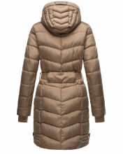 Navahoo Alpenveilchen Damen Winter Steppjacke B877 Taupe Gr&ouml;&szlig;e XL - Gr. 42