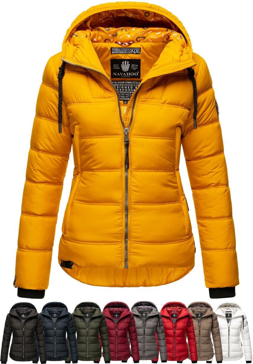 Navahoo Renesmee Damen Winter Steppjacke mit Kapuze, 99,95 €