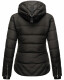 Navahoo Renesmee ladies winter hooded quilted jacket Schwarz-Gr.XL