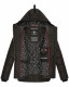 Navahoo Renesmee ladies winter hooded quilted jacket Schwarz-Gr.XL